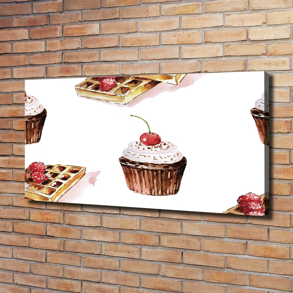 Tableau photo sur toile Dessert