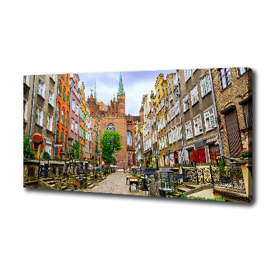 Tableau mural sur toile Gdansk Pologne