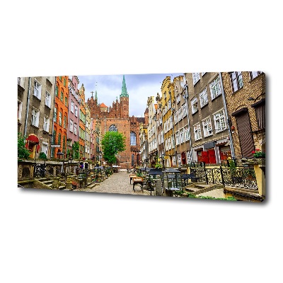 Tableau mural sur toile Gdansk Pologne