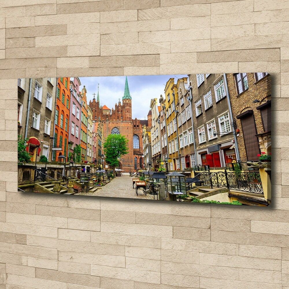 Tableau mural sur toile Gdansk Pologne