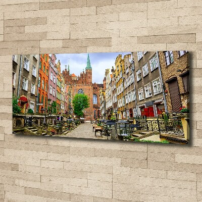 Tableau mural sur toile Gdansk Pologne