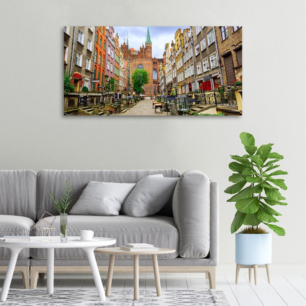 Tableau mural sur toile Gdansk Pologne