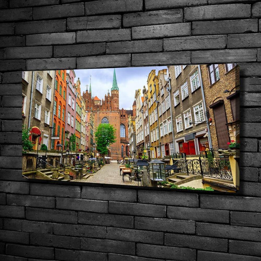 Tableau mural sur toile Gdansk Pologne