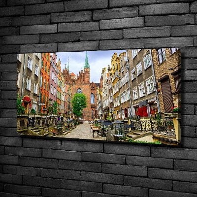 Tableau mural sur toile Gdansk Pologne