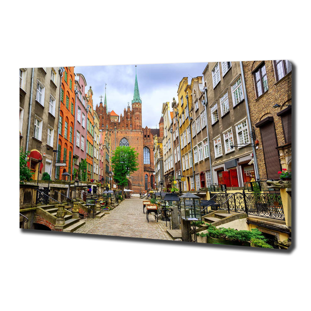 Tableau mural sur toile Gdansk Pologne