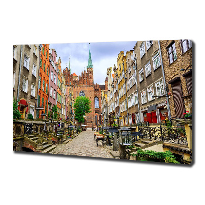 Tableau mural sur toile Gdansk Pologne