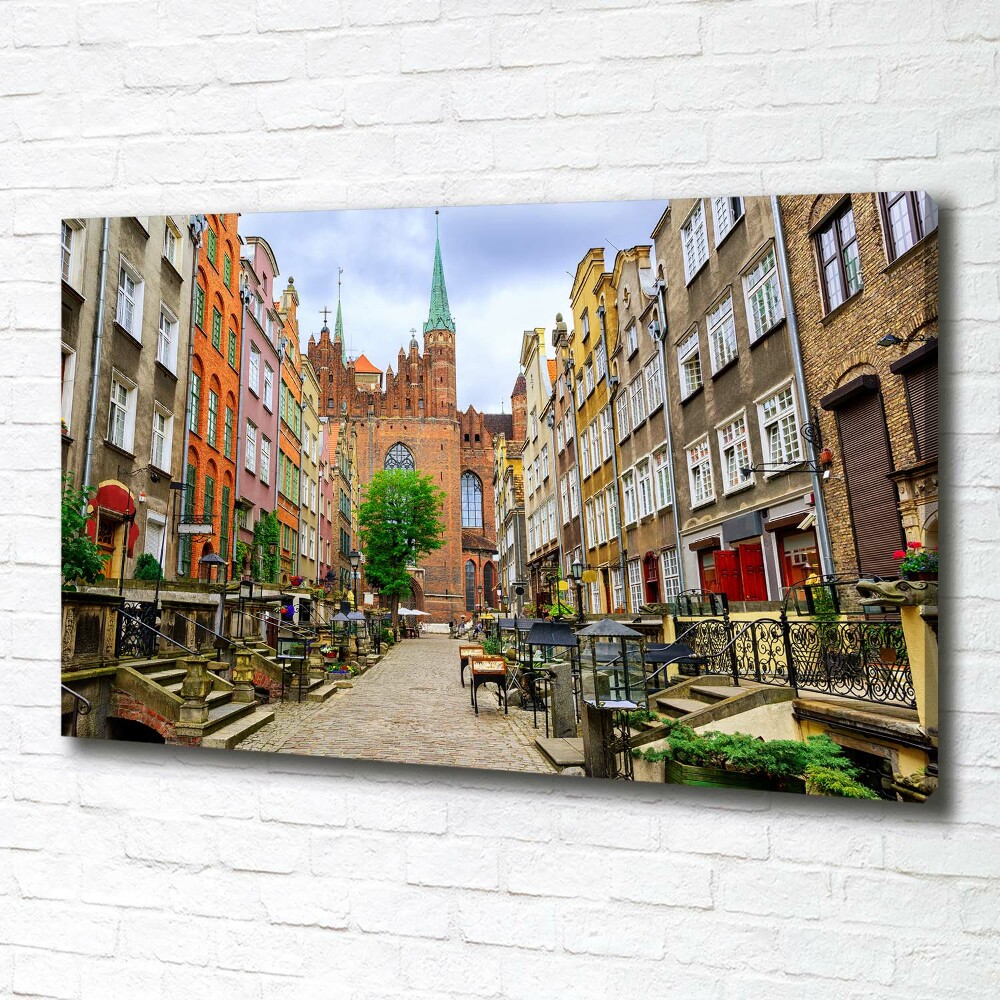 Tableau mural sur toile Gdansk Pologne