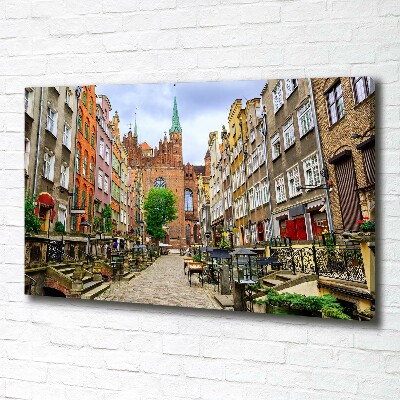 Tableau mural sur toile Gdansk Pologne