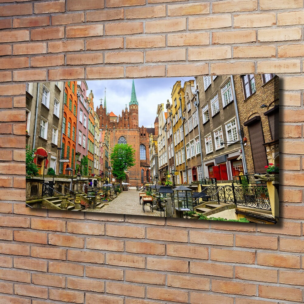 Tableau mural sur toile Gdansk Pologne