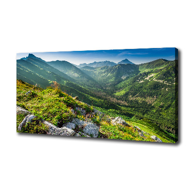 Tableau mural sur toile Aube dans les Tatras