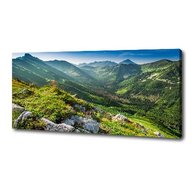 Tableau mural sur toile Aube dans les Tatras