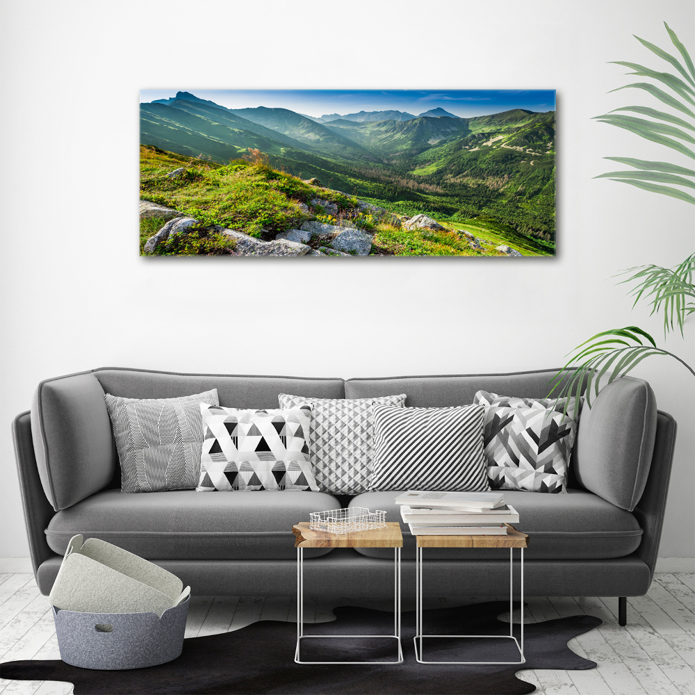 Tableau mural sur toile Aube dans les Tatras