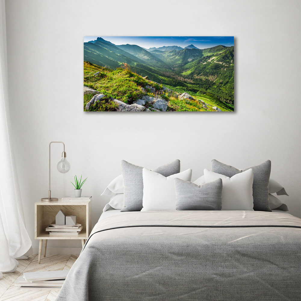 Tableau mural sur toile Aube dans les Tatras