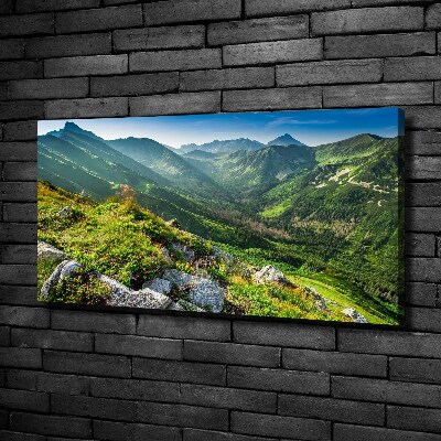 Tableau mural sur toile Aube dans les Tatras