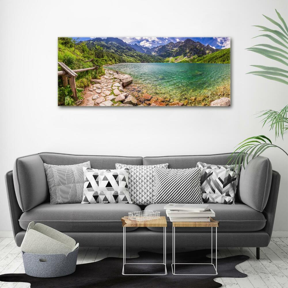 Tableau mural sur toile Lac Morskie Oko Tatry