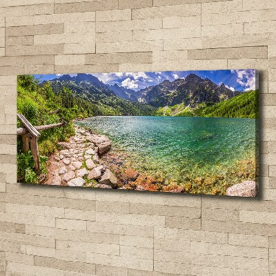 Tableau mural sur toile Lac Morskie Oko Tatry