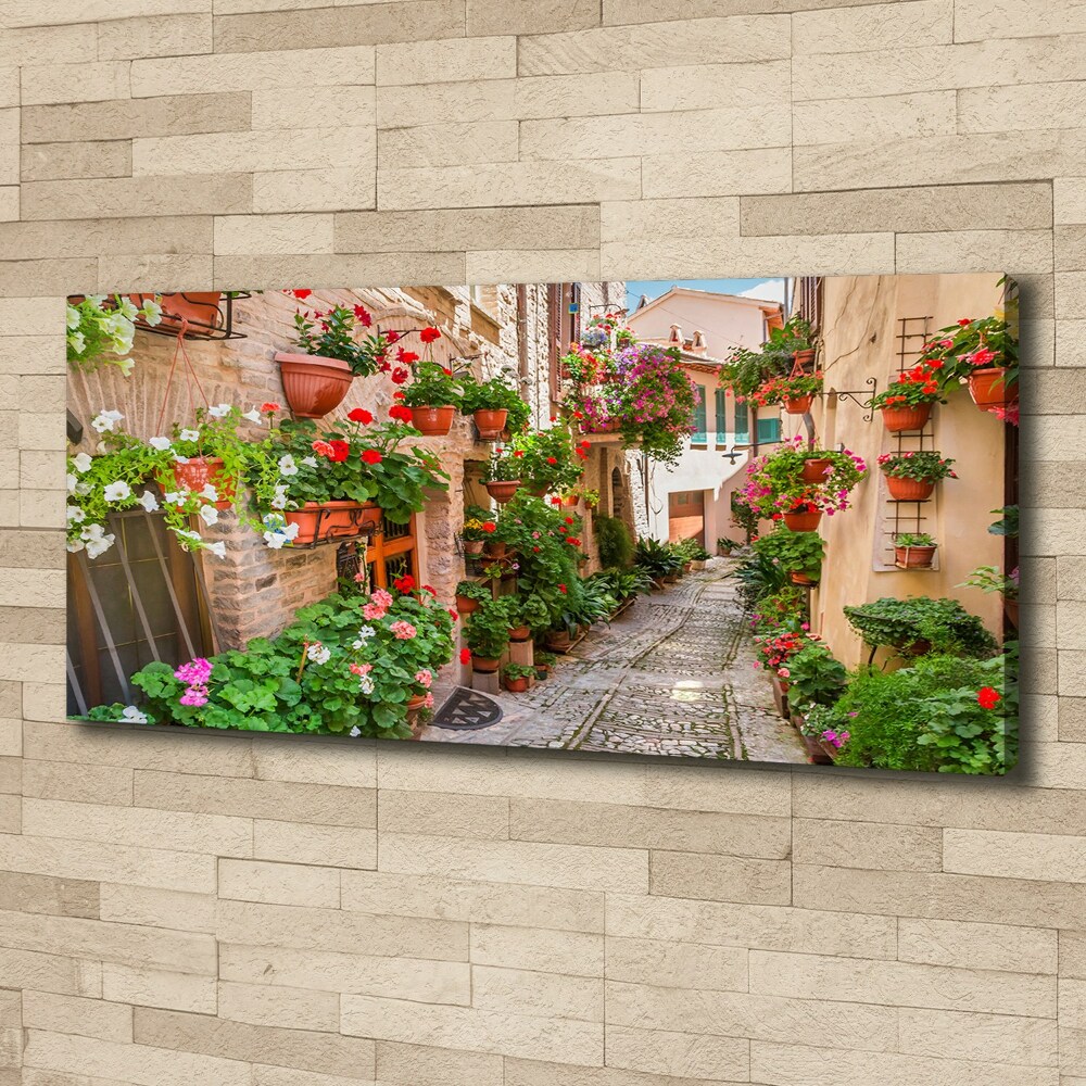 Tableau mural sur toile Rues italiennes