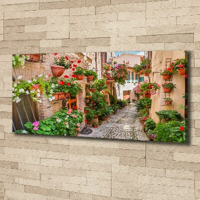 Tableau mural sur toile Rues italiennes