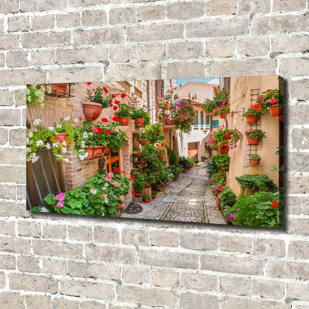 Tableau mural sur toile Rues italiennes