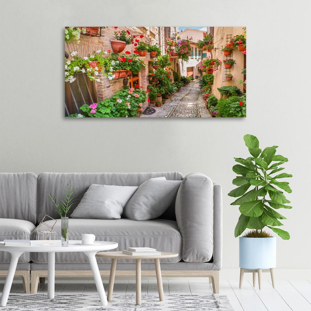 Tableau mural sur toile Rues italiennes