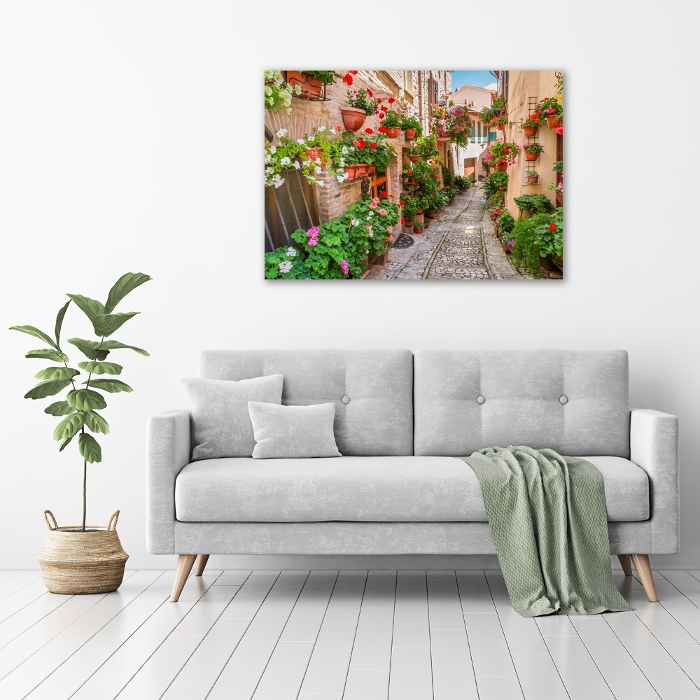 Tableau mural sur toile Rues italiennes