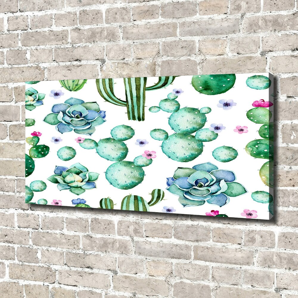 Tableau sur toile Cactus