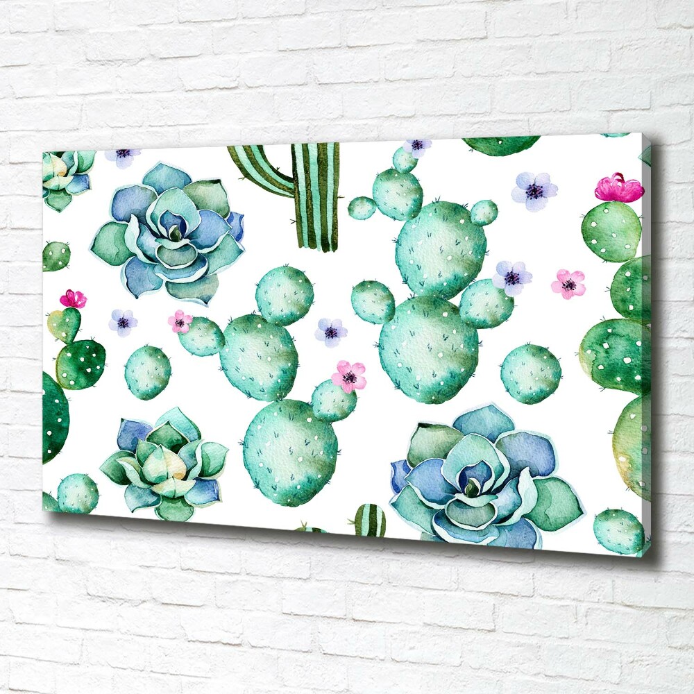 Tableau sur toile Cactus