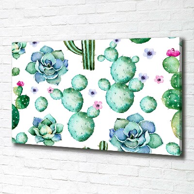 Tableau sur toile Cactus