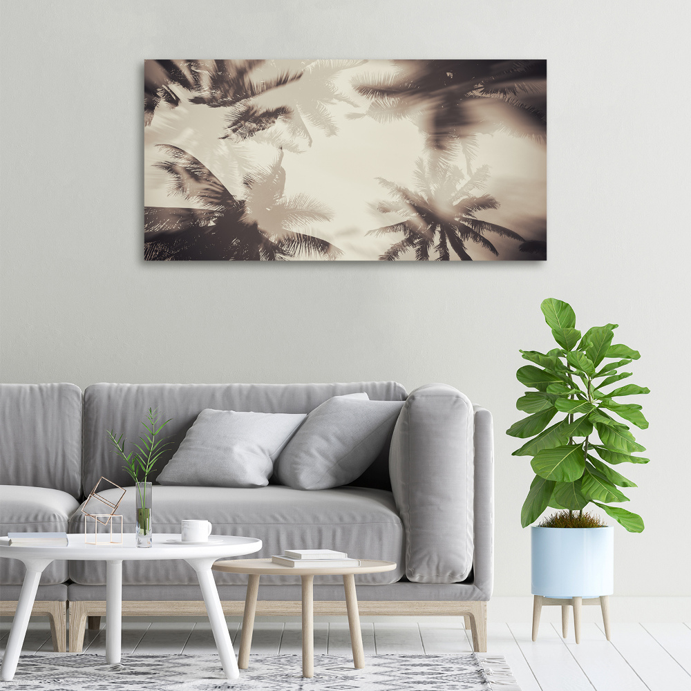 Tableau mural sur toile Palmiers