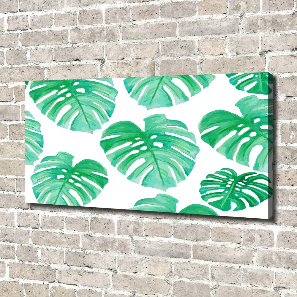 Tableau toile imprimée Monstera