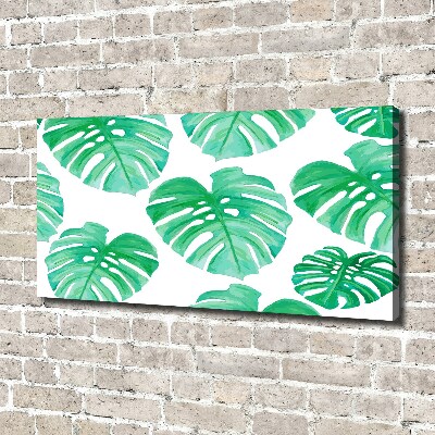 Tableau toile imprimée Monstera