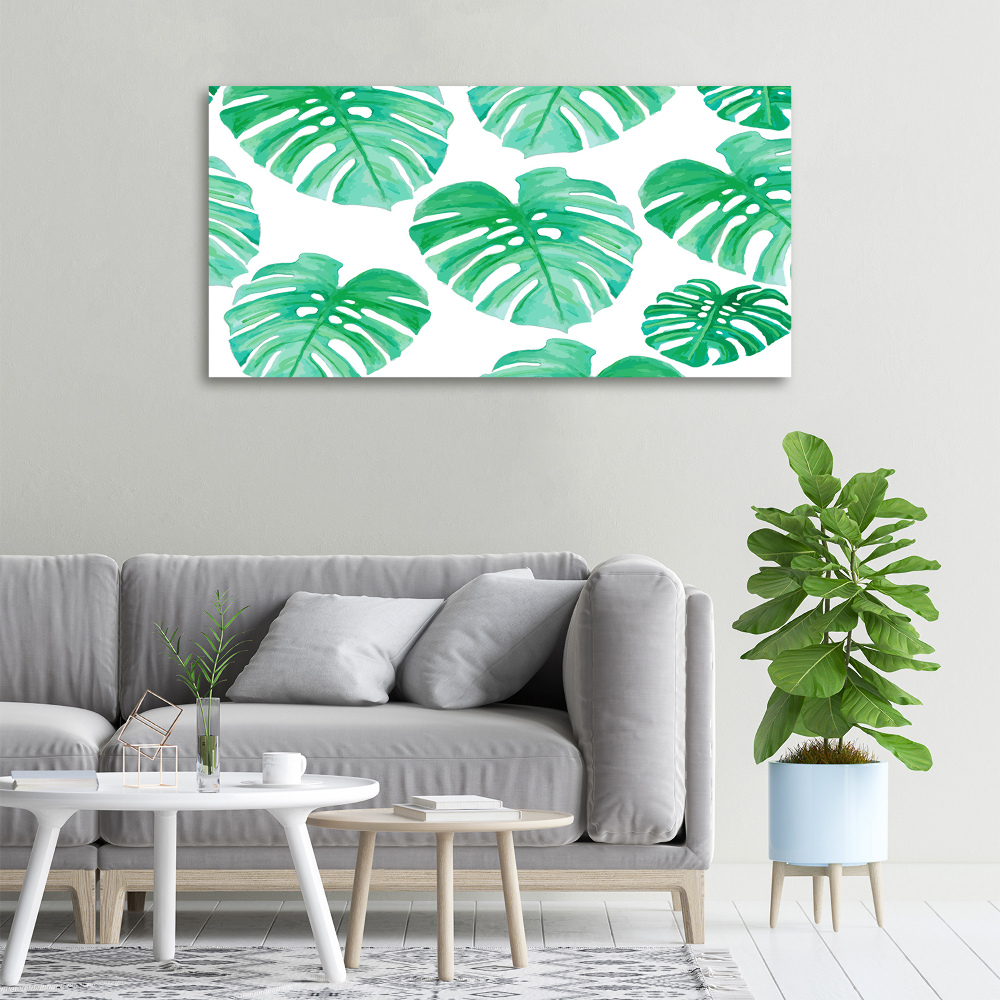 Tableau toile imprimée Monstera