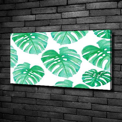 Tableau toile imprimée Monstera