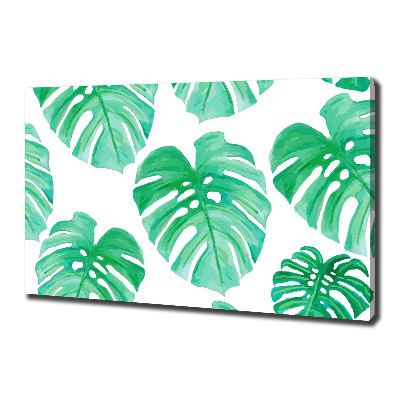 Tableau toile imprimée Monstera