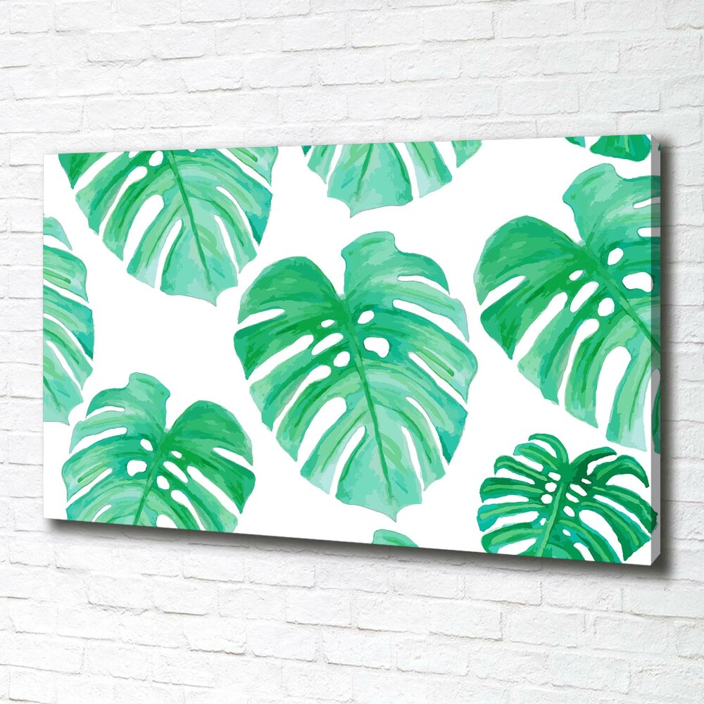 Tableau toile imprimée Monstera