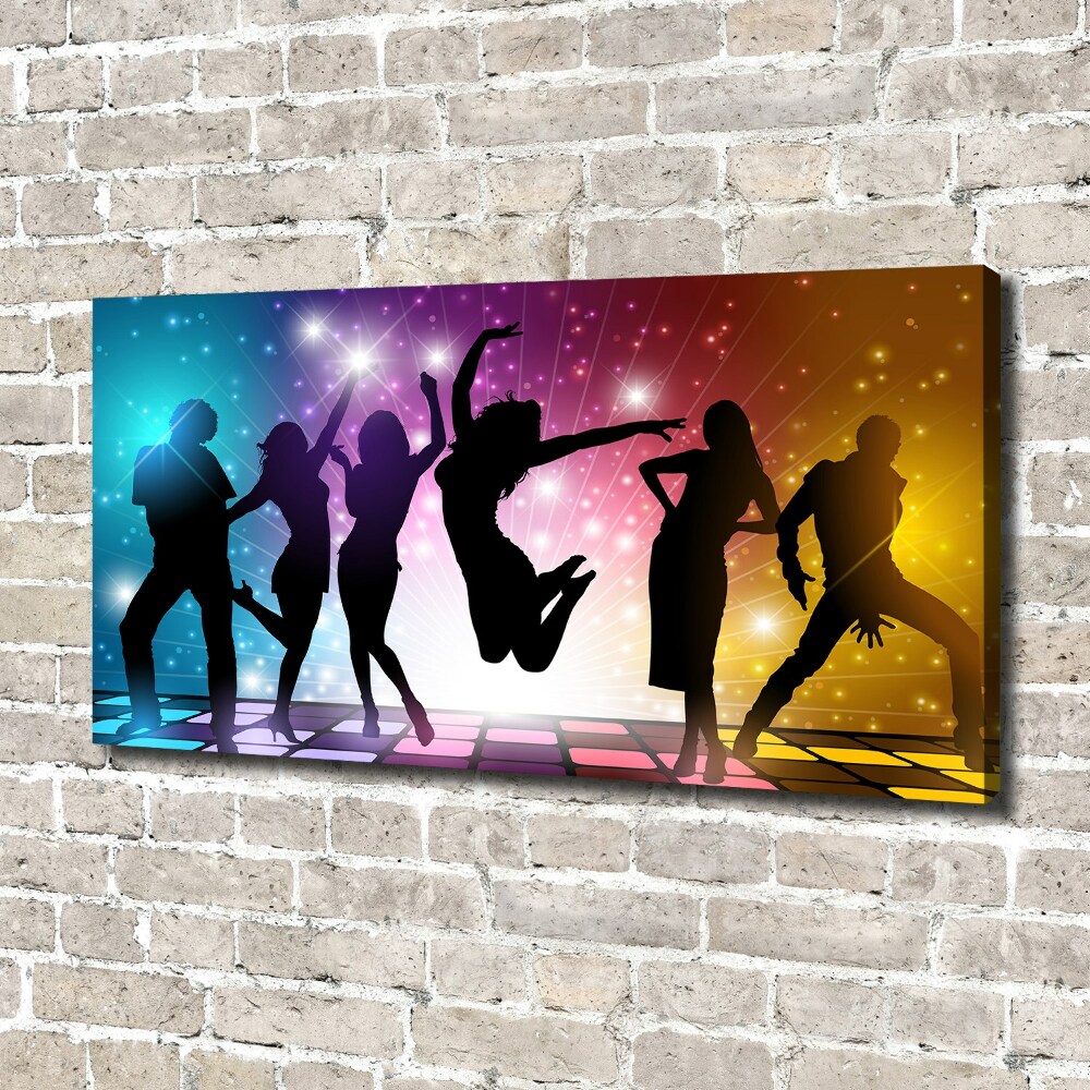 Tableau sur toile Disco