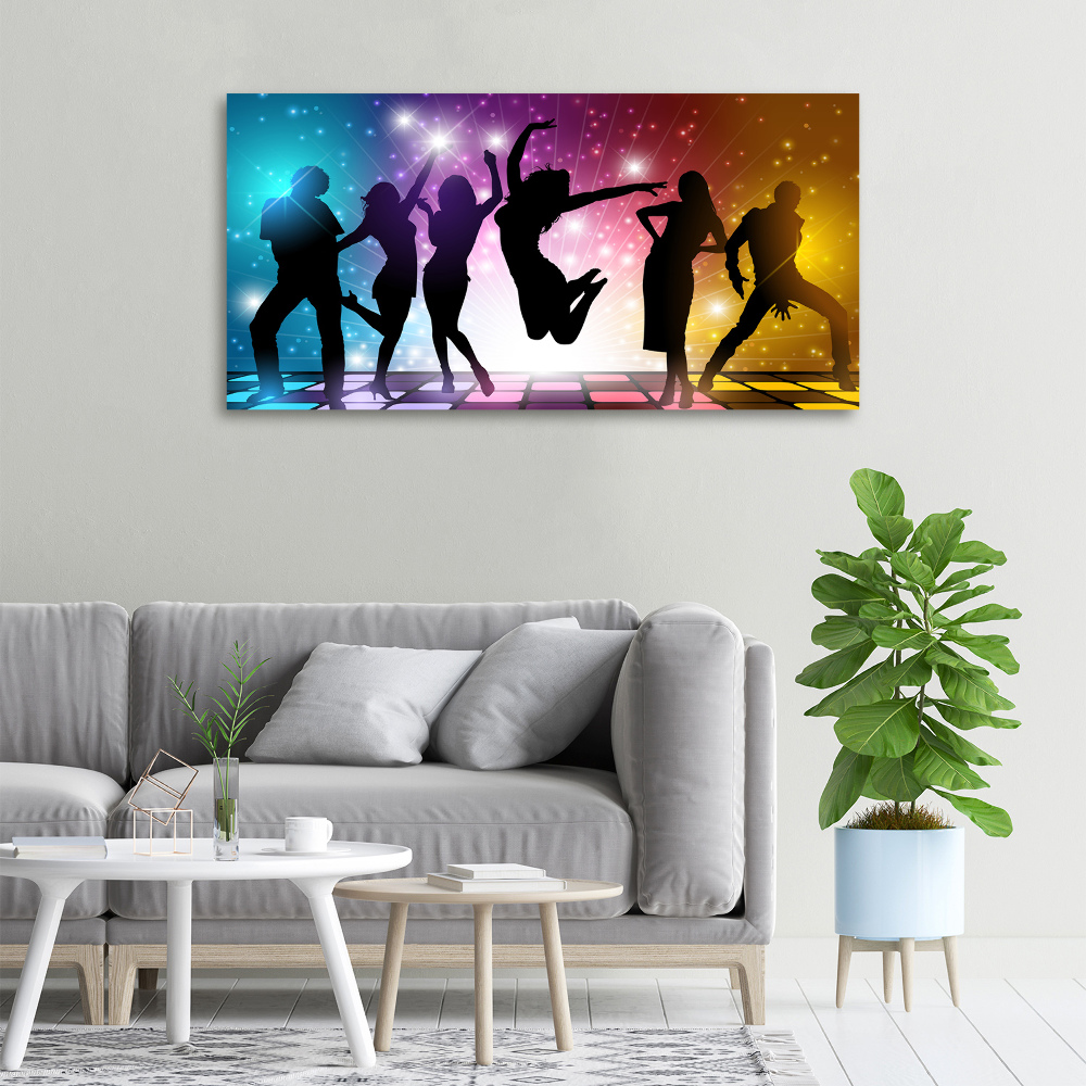 Tableau sur toile Disco