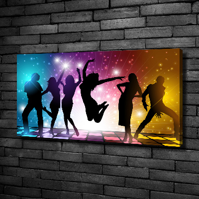 Tableau sur toile Disco