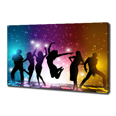 Tableau sur toile Disco