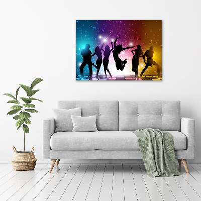 Tableau sur toile Disco