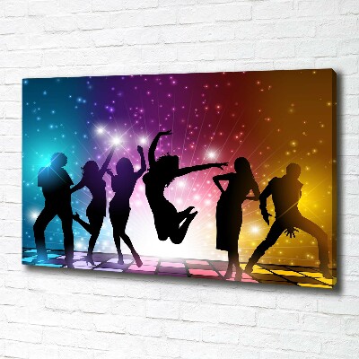 Tableau sur toile Disco