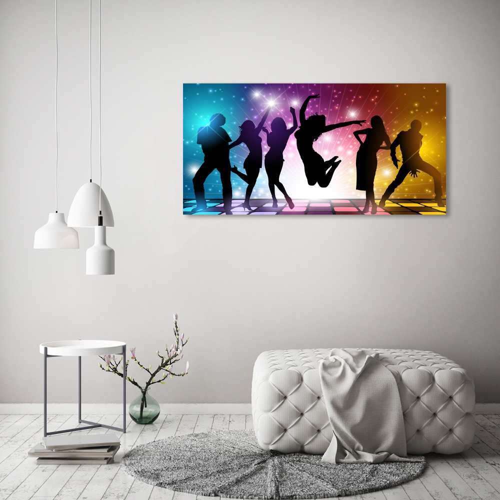 Tableau sur toile Disco