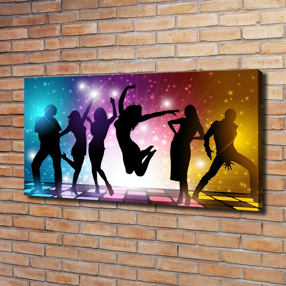 Tableau sur toile Disco