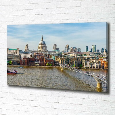 Tableau sur toile Thames Londres