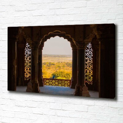 Tableau toile imprimée Fort d'Agra Inde