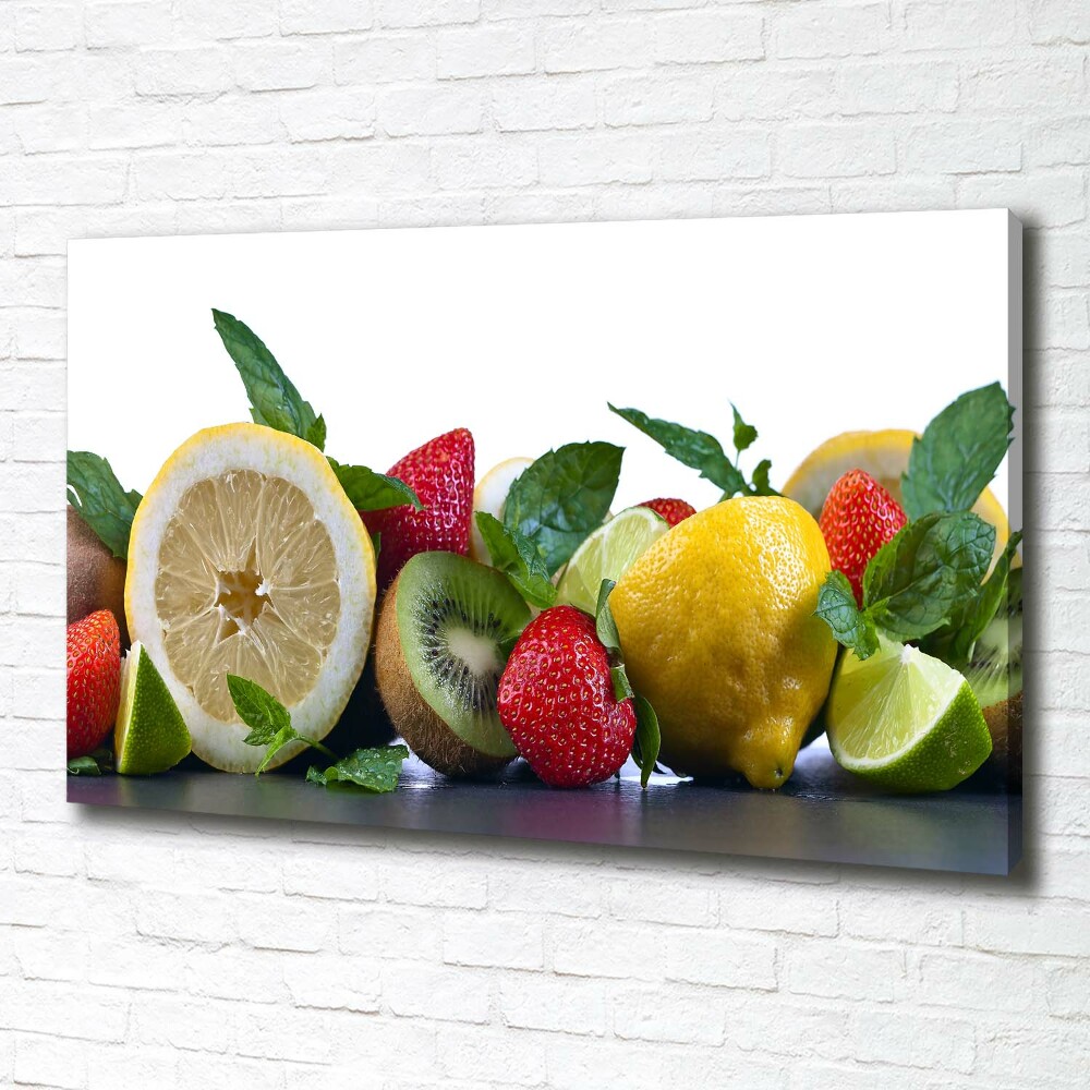 Tableau photo sur toile Légumes et fruits