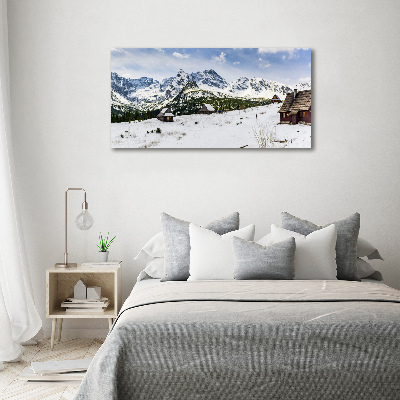 Tableau photo sur toile Les alpages des Tatras