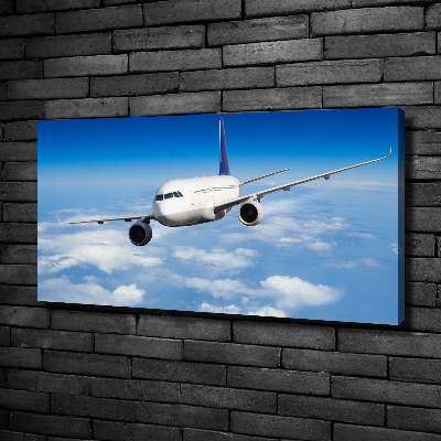 Tableau imprimé sur toile Avion dans les airs