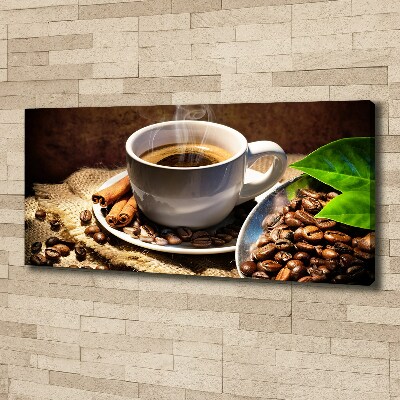 Tableau imprimé sur toile Tasse de café