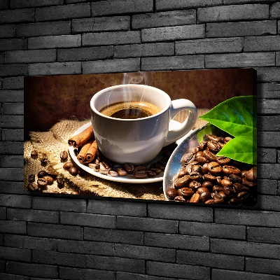 Tableau imprimé sur toile Tasse de café